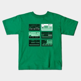 Electronic Musician Volca Synth, Drum Machine, Sampler Kids T-Shirt